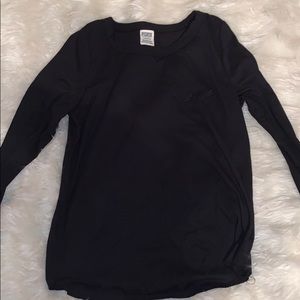 Long sleeved ribbed tee